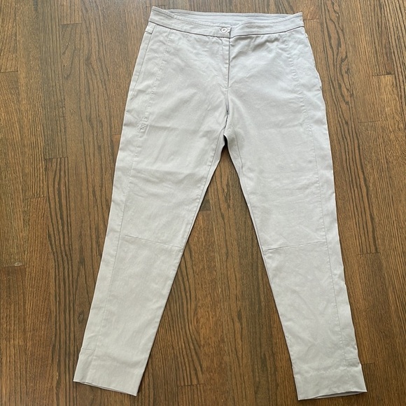 Porto San Francisco Light Gray Slim Fit Stretchy Pants size 3/Large - Picture 1 of 9